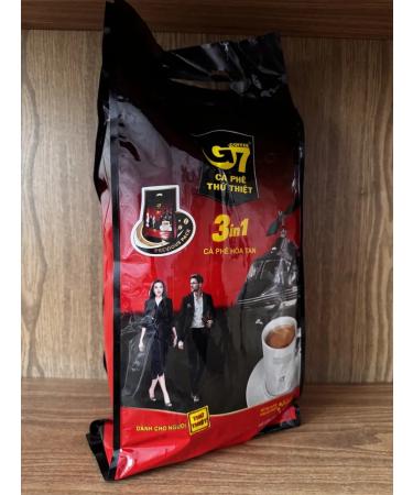 TRUNG NGUYEN Vietnamese coffee soluble G7 100pcs 3 in 1 Original - Buy Online on GoSupps.com