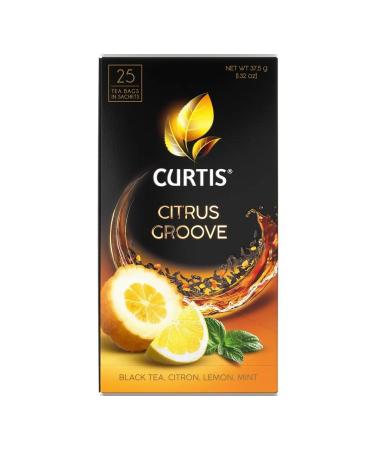 Curtis Tea Citrus Groove packaged (1.5 g x 25pcs) 37.5g