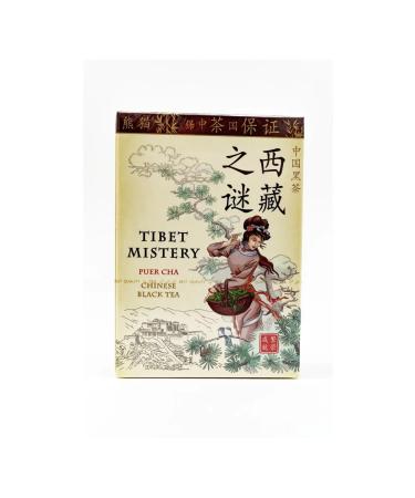 GREEN PANDA Tea rider Tibeta Black Puer Bigolistova 100g