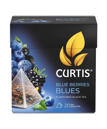 Curtis Tea Blue Berries Blues is black in pyramids (1.8g x 20pcs)