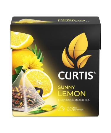 Curtis Sunny Lemon tea black flavored (1.7g x 20pcs) 34g
