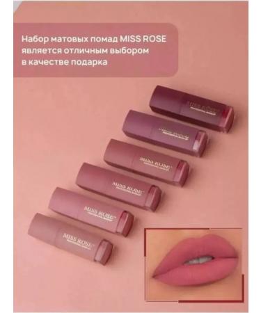Set of lipstick for the lip nude 6pcs - Buy Online on GoSupps.com