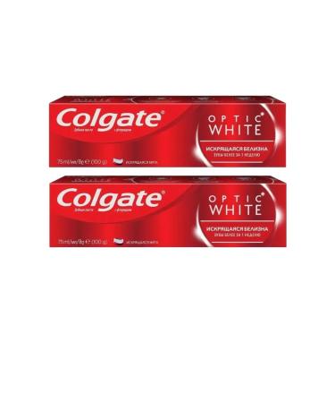 Colgate Optic White toothpaste 75 ml 2 pcs