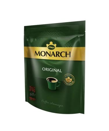 Monarch sg Original coffee soluble sublimated 60 g 2 pcs - Buy Online on GoSupps.com