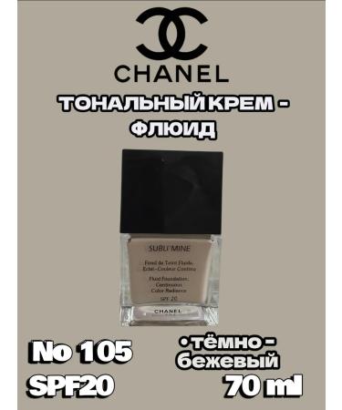 Chanel Foundation Tonal Cream Fluid Subli Mine 70ml from. 105 dark beige - Buy Online on GoSupps.com