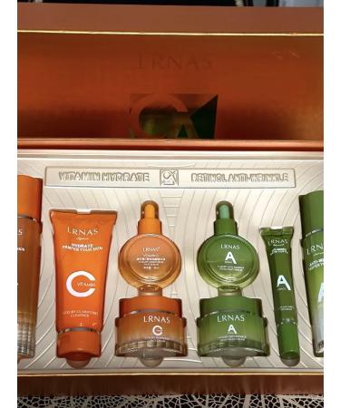 Lrnas Facial care set 8 in 1 cosmetics for the face care - Buy Online on GoSupps.com