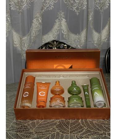 Lrnas Facial care set 8 in 1 cosmetics for the face care - Buy Online on GoSupps.com
