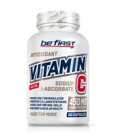 Be First Vitamin C + Rutin Vitamin C Rutin 60 caps - Buy Online on GoSupps.com