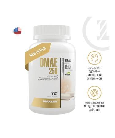 maxler DMAE 250 mg 100 capsules