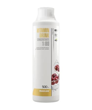 maxler Vitamins complex in liquid form Vitamin Drink 500 ml cherry - Buy Online on GoSupps.com