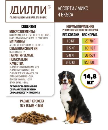 DILLY Dry food dry 4 pcs mix - Buy Online on GoSupps.com