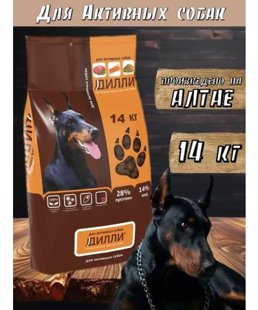 DILLY Dry feed for active rocks 14 kg