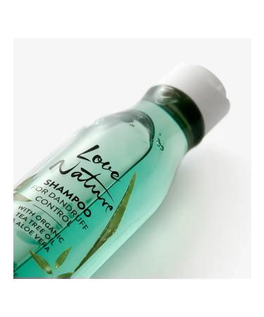Alandi Home Style Love Nature Anti-Dandruff Shampoo with Organic Tea Tree Oil and Aloe Vera