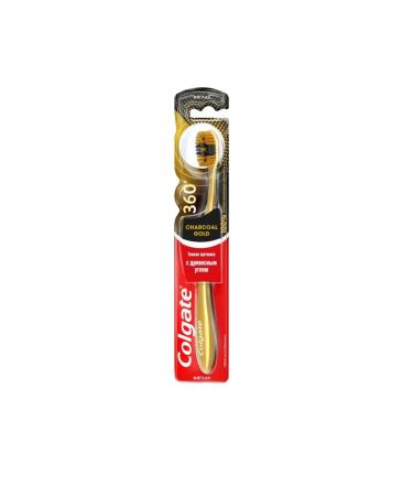 Colgate Toothbrush 360 Gold charcoal 2 units - Buy Online on GoSupps.com