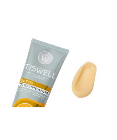 TISWELL Toothpaste whitening with kaolin and fluorine 110g - Buy Online on GoSupps.com