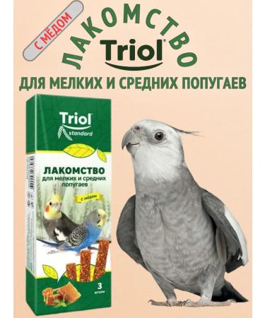 Triol A treat for small and medium parrots with a honey 80g