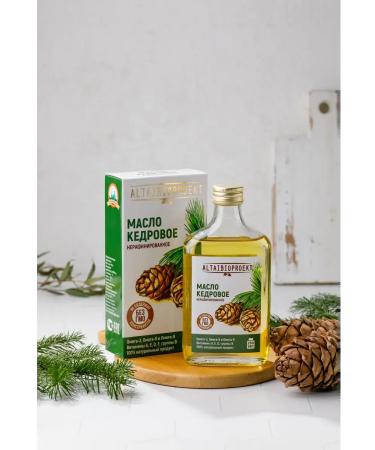 AltaiBioProject Cold press cedar unrefined 250 ml