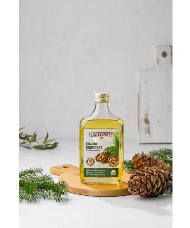 AltaiBioProject Cold press cedar unrefined 250 ml - Buy Online on GoSupps.com