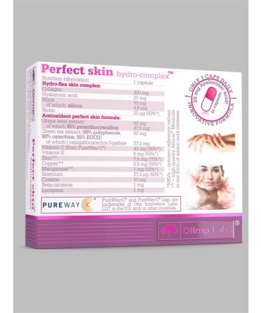 Olimp Sport Nutrition Vitamins for skin beauty Perfect Skin Hydro-Complex 30 caps - Buy Online on GoSupps.com