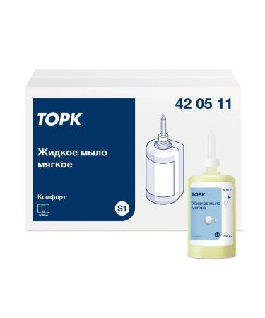 Tork Liquid soap S1 system soft 6 cartridges of 1000 ml - Buy Online on GoSupps.com