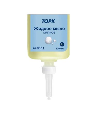 Tork Liquid soap S1 system soft 6 cartridges of 1000 ml - Buy Online on GoSupps.com