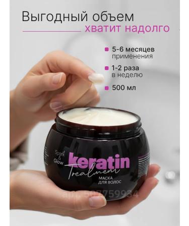 Spark&Glow Keratin hair mask moisturizing recovery - Buy Online on GoSupps.com