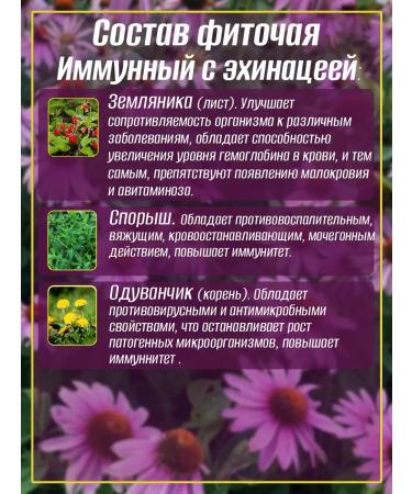 Teas of the Caucasus Immune tea with Echinacea No. 19 2 packages - Buy Online on GoSupps.com