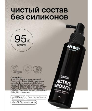 4fresh BEAUTY Hair growth "Active Growth" from falling out - Buy Online on GoSupps.com