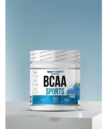 BioPharm BCAA BCAA Sports Blue Raspberry 180g