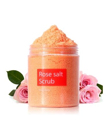 Pink salt scrub