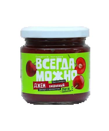 YOU CAN ALWAYS Jam cherry without sugar PP for weight loss 200g