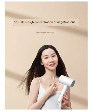 Folding hair dryer Mijia-1600W ionization 2 white mode - Buy Online on GoSupps.com