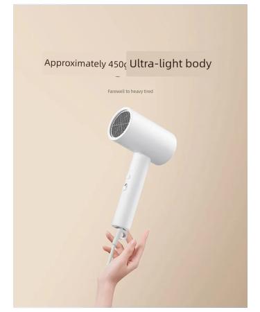 Folding hairdryer Mijia-1600W ionization 2 mode pink modes - Buy Online on GoSupps.com