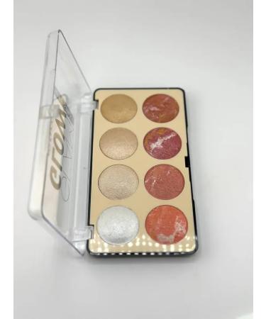 bean Highlighter for face 8 shades of skin radiance - Buy Online on GoSupps.com
