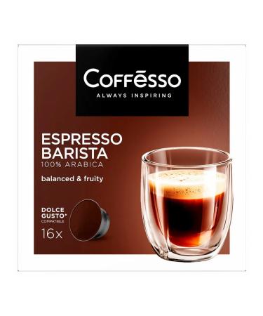 COFFESSO Coffee in the capsso Barista capsules for Dolce Gust coffee machines - Buy Online on GoSupps.com