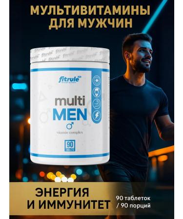 Fitrule Vitamins for men Multivitamins Multi Men 90 Tab