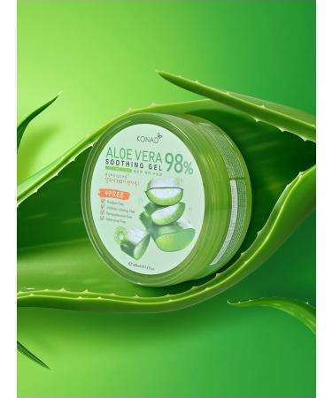 Konad Aloe gel for the face and body and hair soothing - Buy Online on GoSupps.com