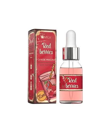 MILV Nail oil Red Berries 15 ml - Buy Online on GoSupps.com