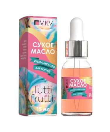 MILV Moisturizing oil for cuticle Tutti Frutti 15 ml - Buy Online on GoSupps.com