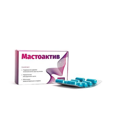 Pharmgroup Mastoactive with mastopathy caps. No. 30 for female breast - Buy Online on GoSupps.com