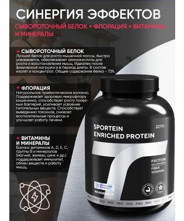 Academy-T Protein Sportein Protein 2270 g of strawberries - Buy Online on GoSupps.com