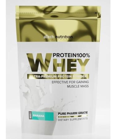 aTech nutrition Wastein protein cocktail Whey Protein 900g. Banana - Buy Online on GoSupps.com