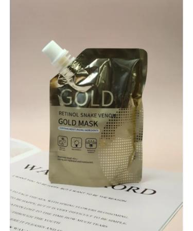 Gold Mask Anti -aging golden liquid face mask anti -aging - Buy Online on GoSupps.com