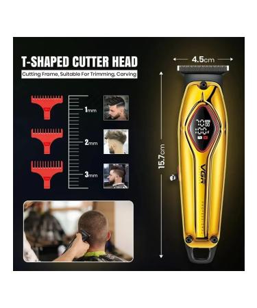 Portable Trimmer for Hair with Golden Design - Buy Online on GoSupps.com