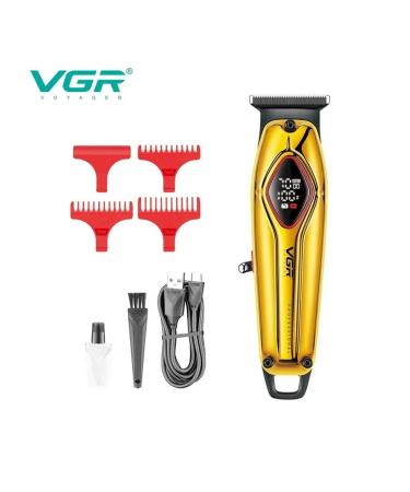 Portable Trimmer for Hair with Golden Design - Buy Online on GoSupps.com