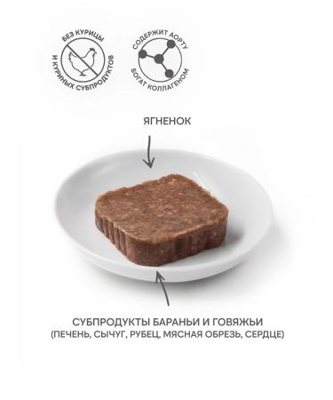 Feint Wet food for small medium dogs lamb-100g x 15pcs - Buy Online on GoSupps.com