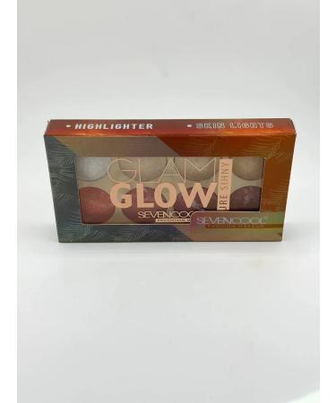 OKEN Highlighter and blush palette with 8 universal shades for day and evening makeup - Buy Online on GoSupps.com