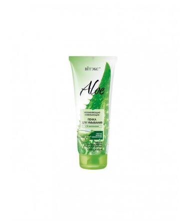 BITEX Aloe wash foam moisturizing the soothing gel aloe