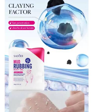 aich Piling gel for the body with an extract of peach scrub - Buy Online on GoSupps.com