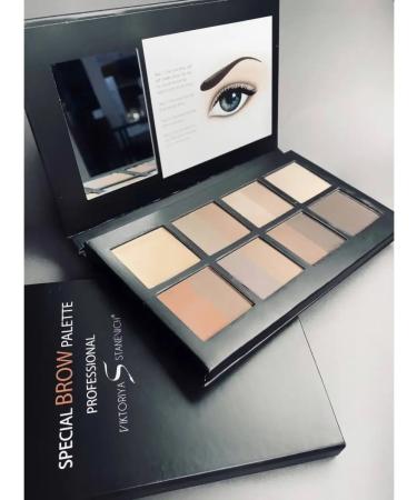 VIKTORIA STANEVICH Shadows for eyebrows palette Consiler - Buy Online on GoSupps.com